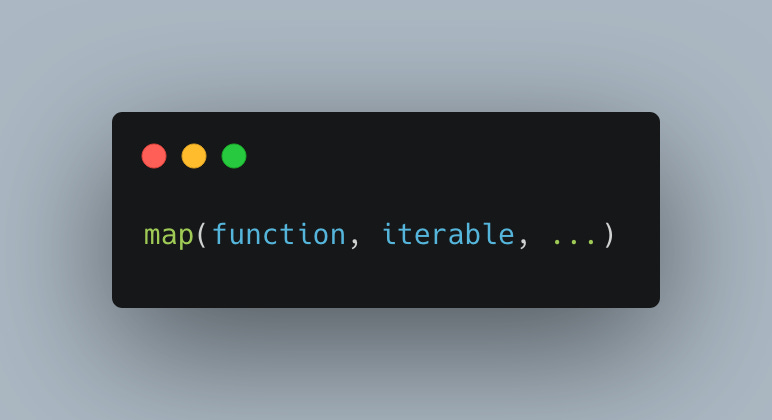Python's built-in map() function
