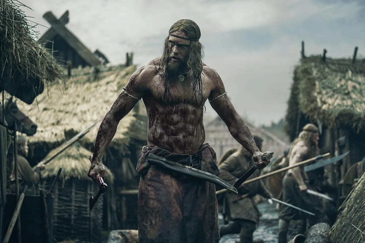 Alexander Skarsgård rages as a Viking berserker in The Northman trailer Alexander Skarsgård rages as a Viking berserker in The Northman trailer