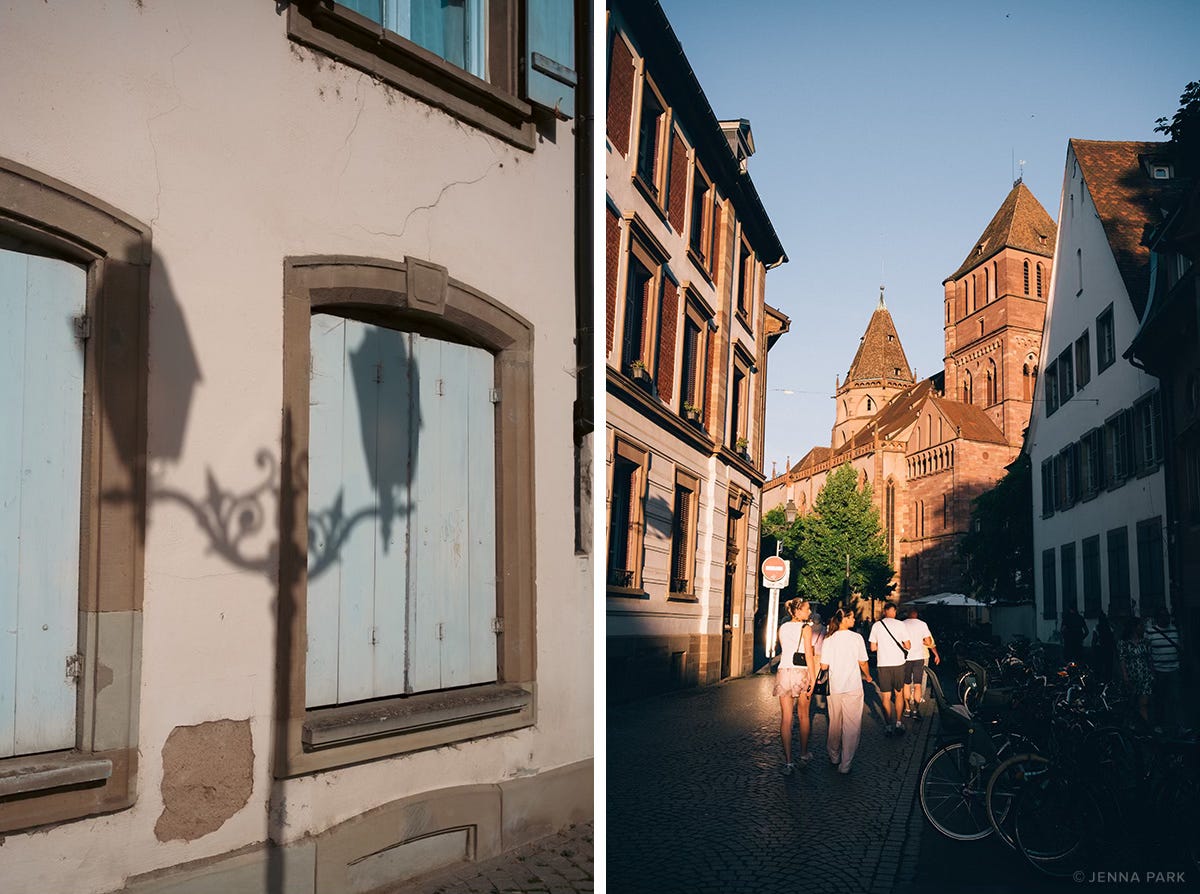 Strasbourg golden hour