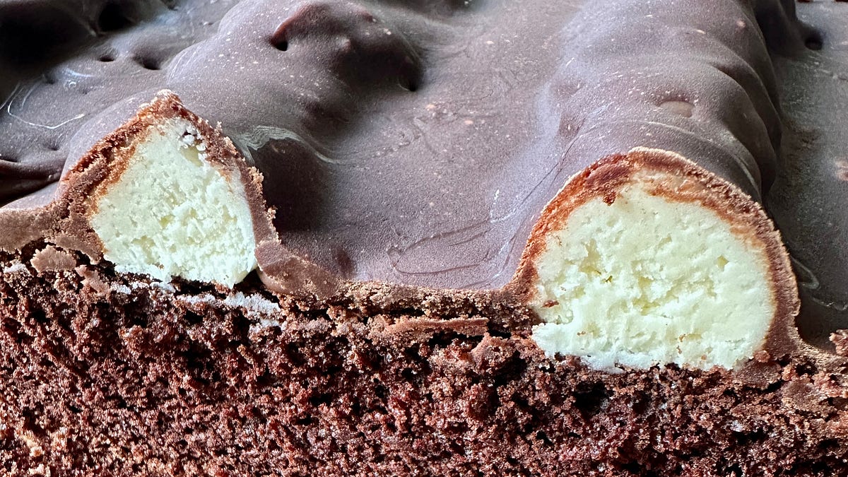 Bumpy cake - by Lulu, from Good Food and Anna Ansari