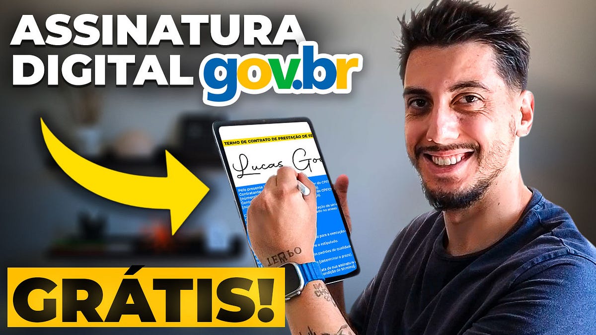 Como usar a Assinatura Digital GRÁTIS pelo site do governo!