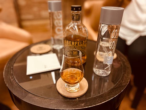 water, scotch, bottle, table