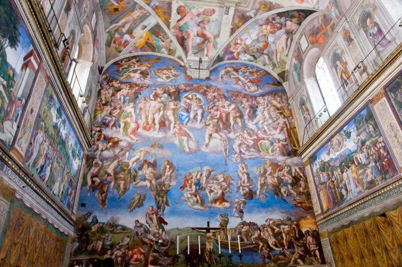 Sistine Chapel, Vatican City, Italy - Map, Facts, Information, Guide
