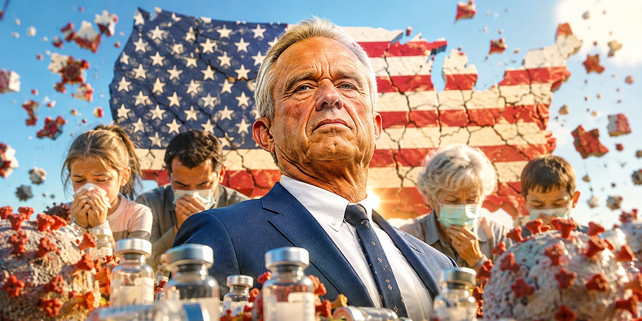 RFK Jr. Gets Busted as America’s Vaccine Defenses Collapse