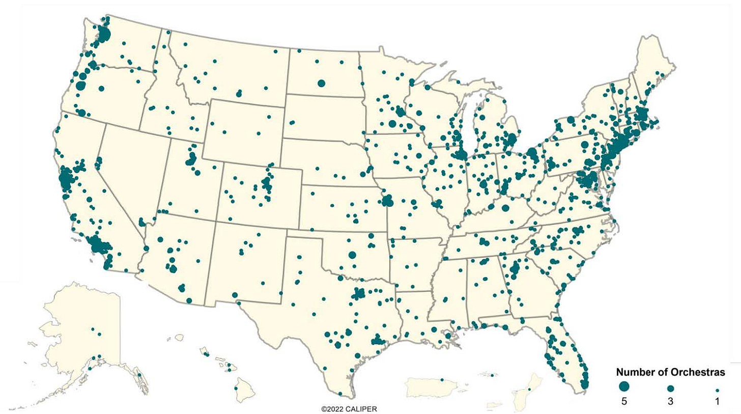 Orchestras at a Glance 2023 - americanorchestras.org