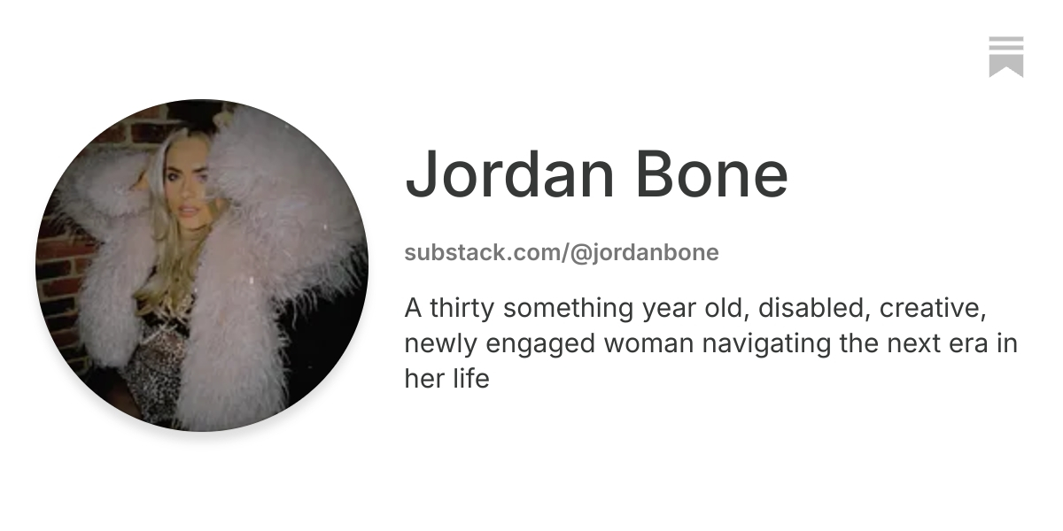 Jordan Bone | Substack