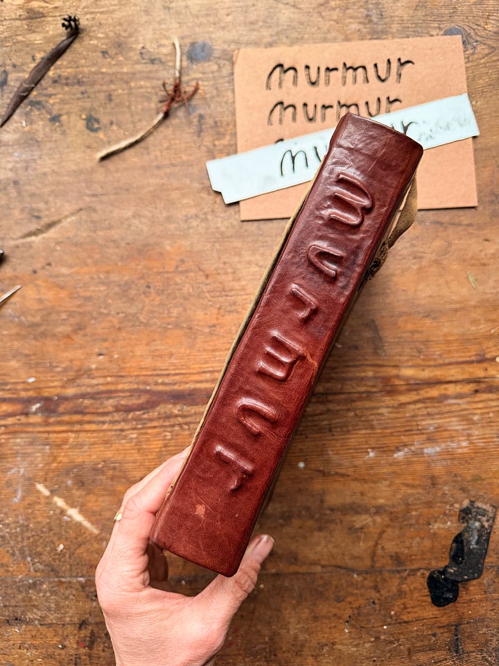 Bookbinding With Antique Materials