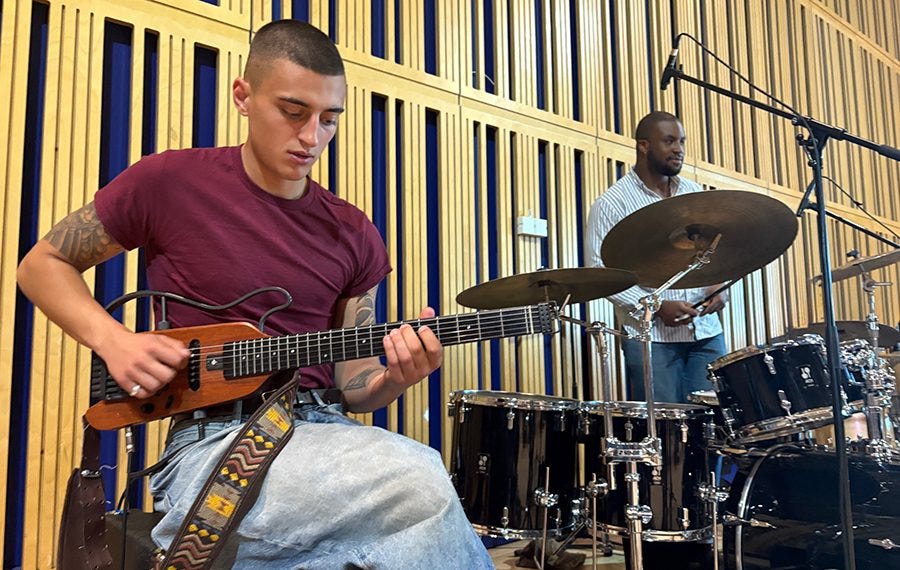 Musical stars inspire next generation at The Glasshouse