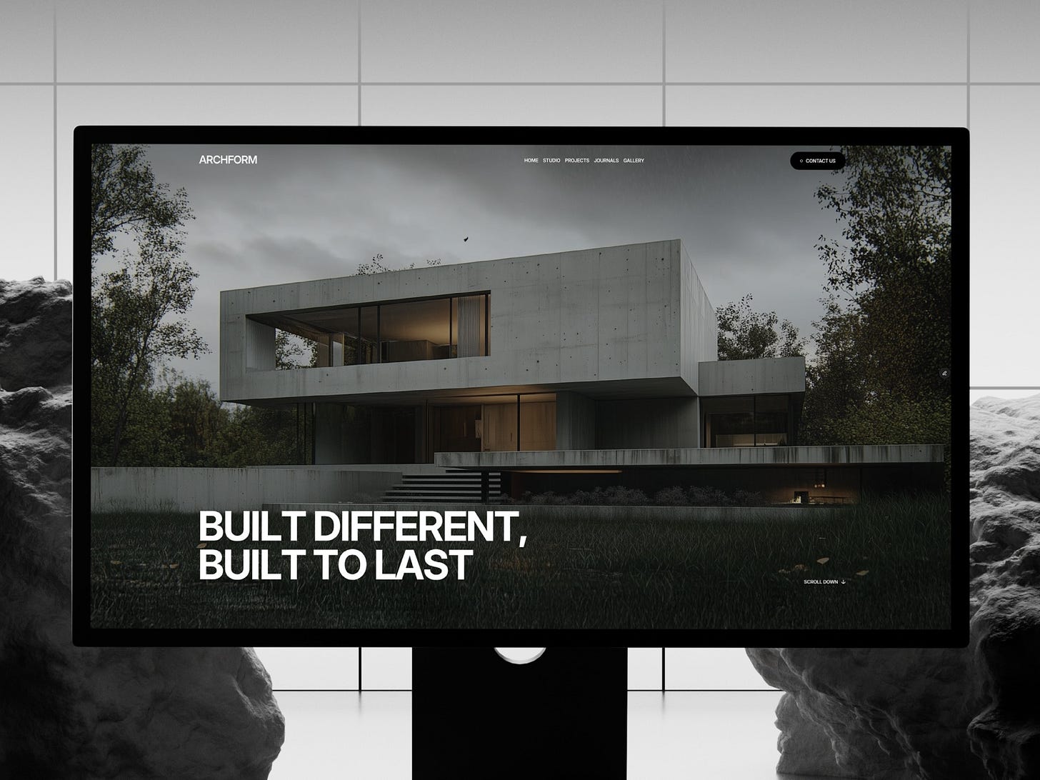 ArchForm — Modern Architecture Template