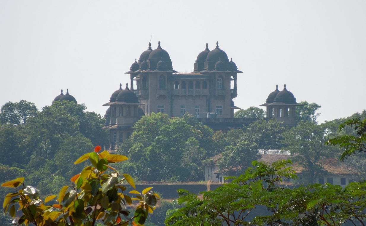 View of Jai Vilas Palace from Hanuman point