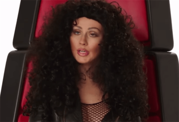 christina aguilera does cher impression on the voice 2015 gossip christina aguilera does cher impression on the voice 2015 gossip
