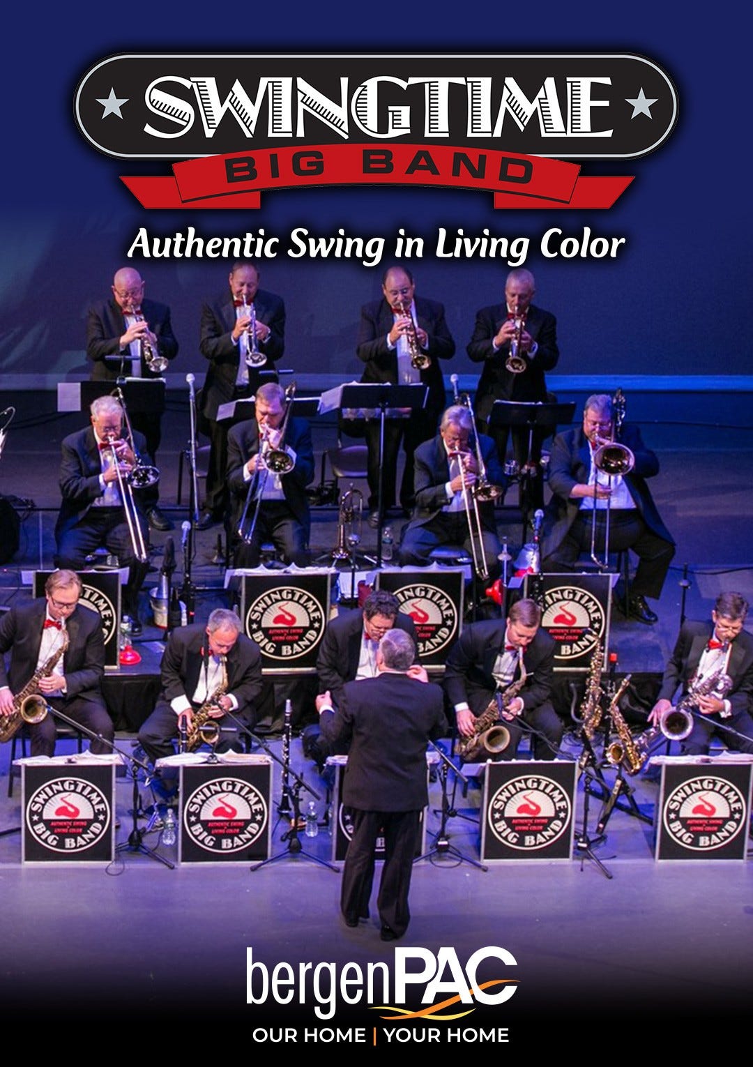 Celebrate America 250 with SWINGTIME BIG BAND at bergenPAC!