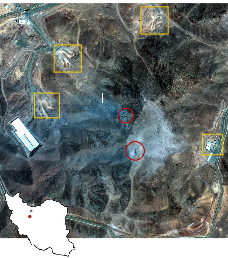 How effective was the US attack on Iran's nuclear sites? A visual guide |  Iran | The Guardian