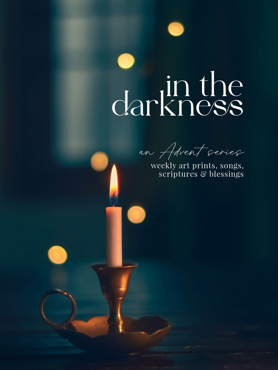 Announcing: in the darkness - by Kaitlyn Bouchillon