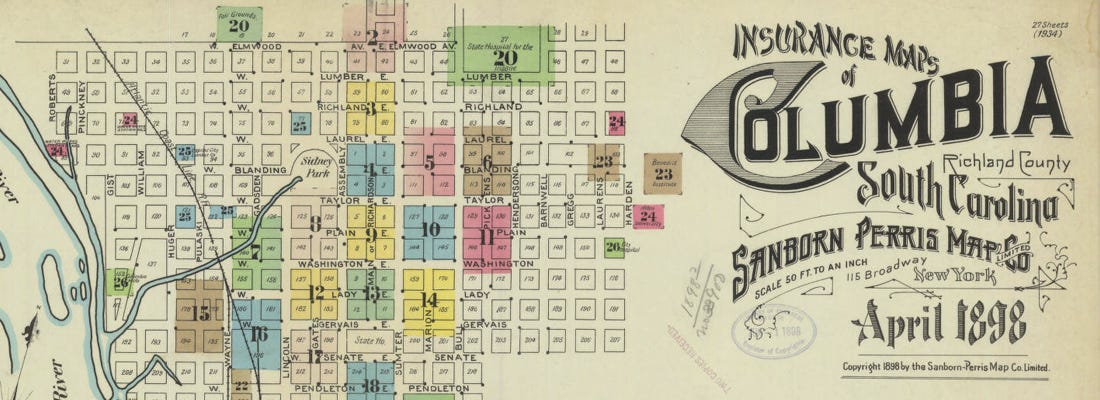Sanborn Fire Insurance Maps of South Carolina – Digital Collections