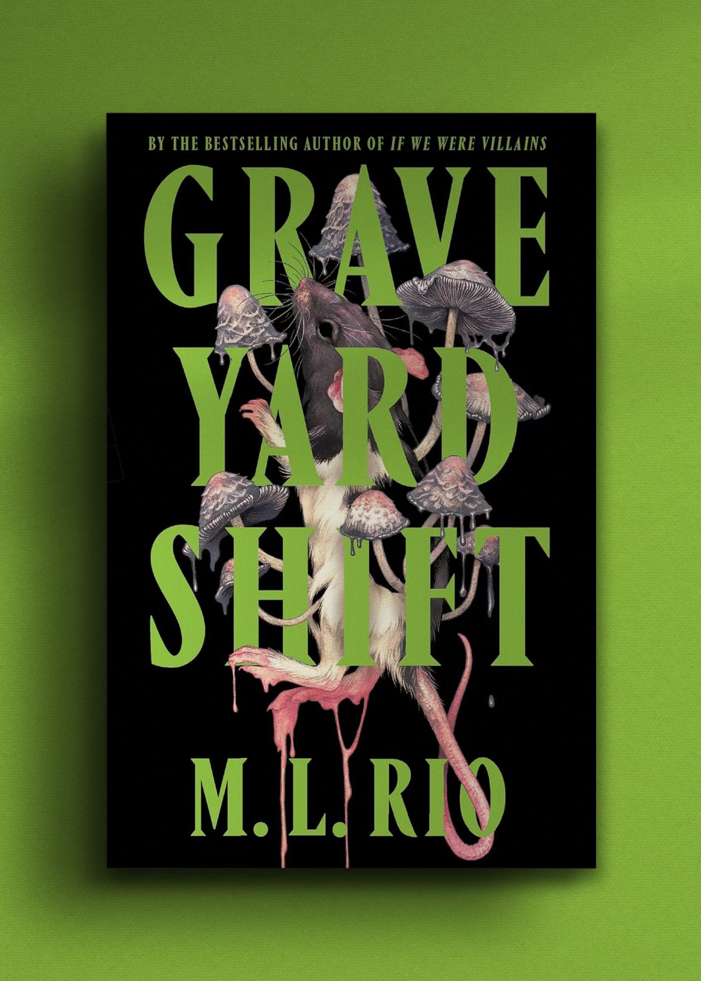 Cover features a dead rat, fungus. Title in green text.