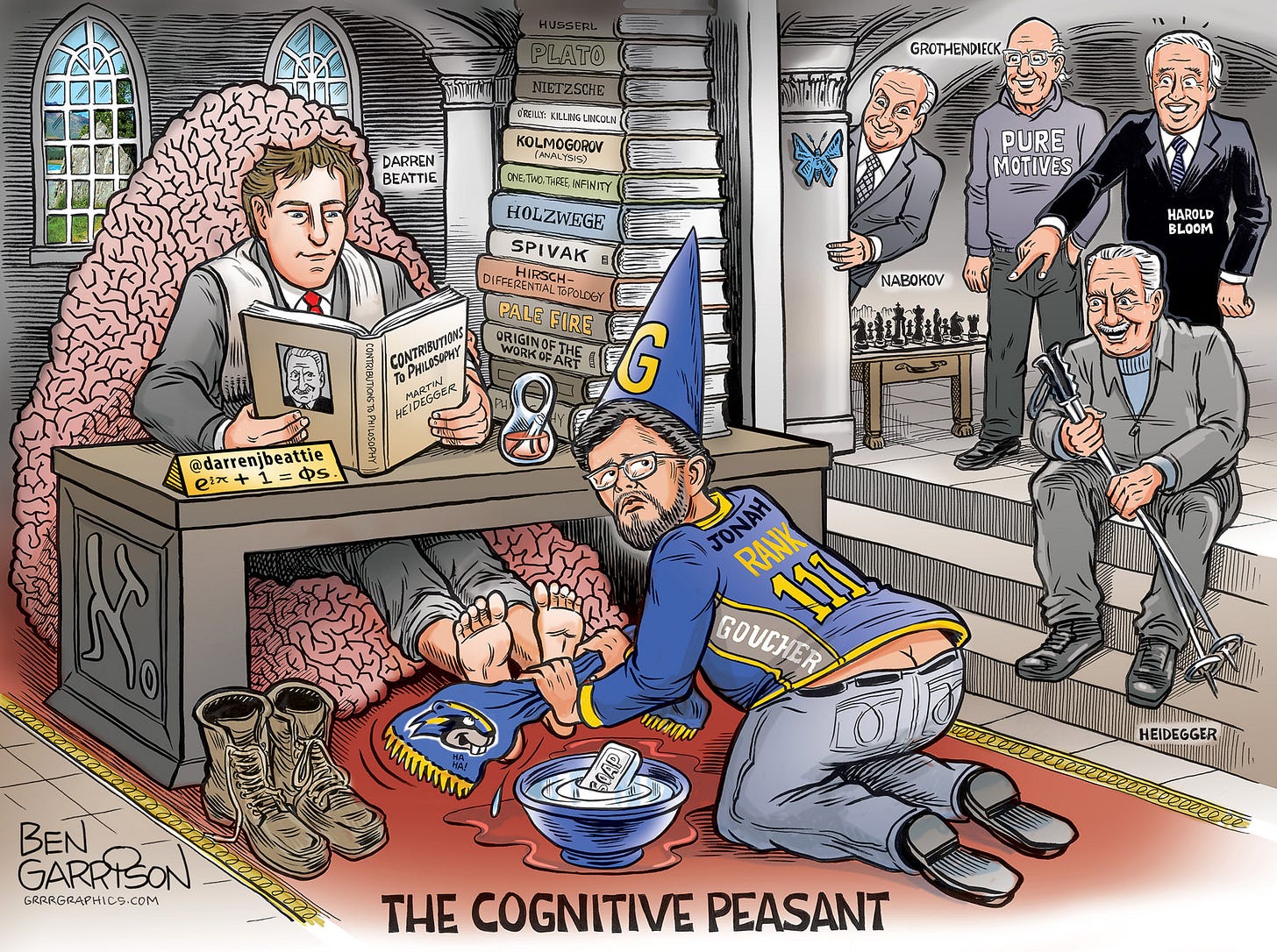 Ben Garrison celebrates the contributions of Sein Und Zeit to modern ...