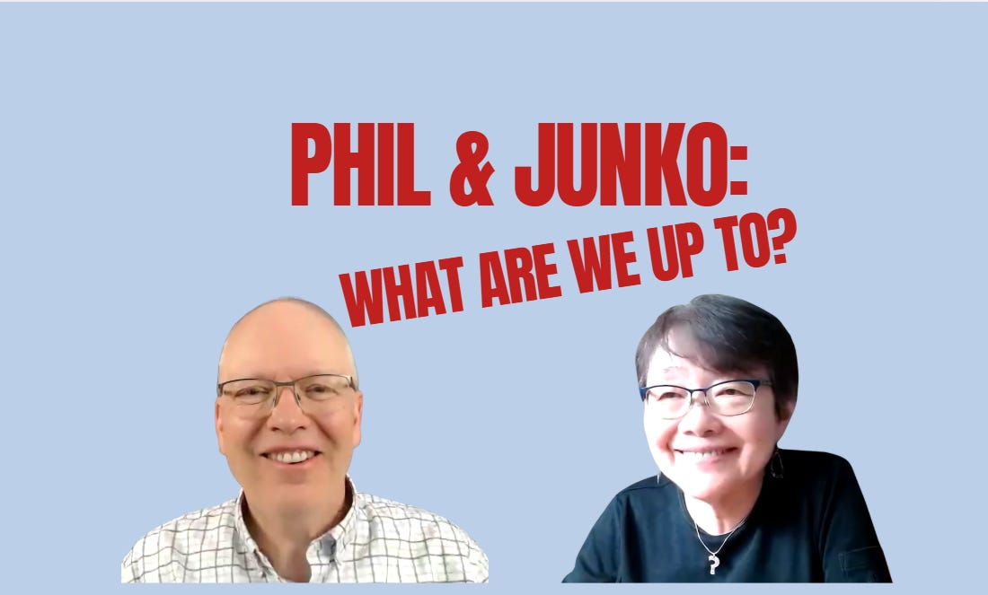 Phil & Junko: Why Start Another Substack?