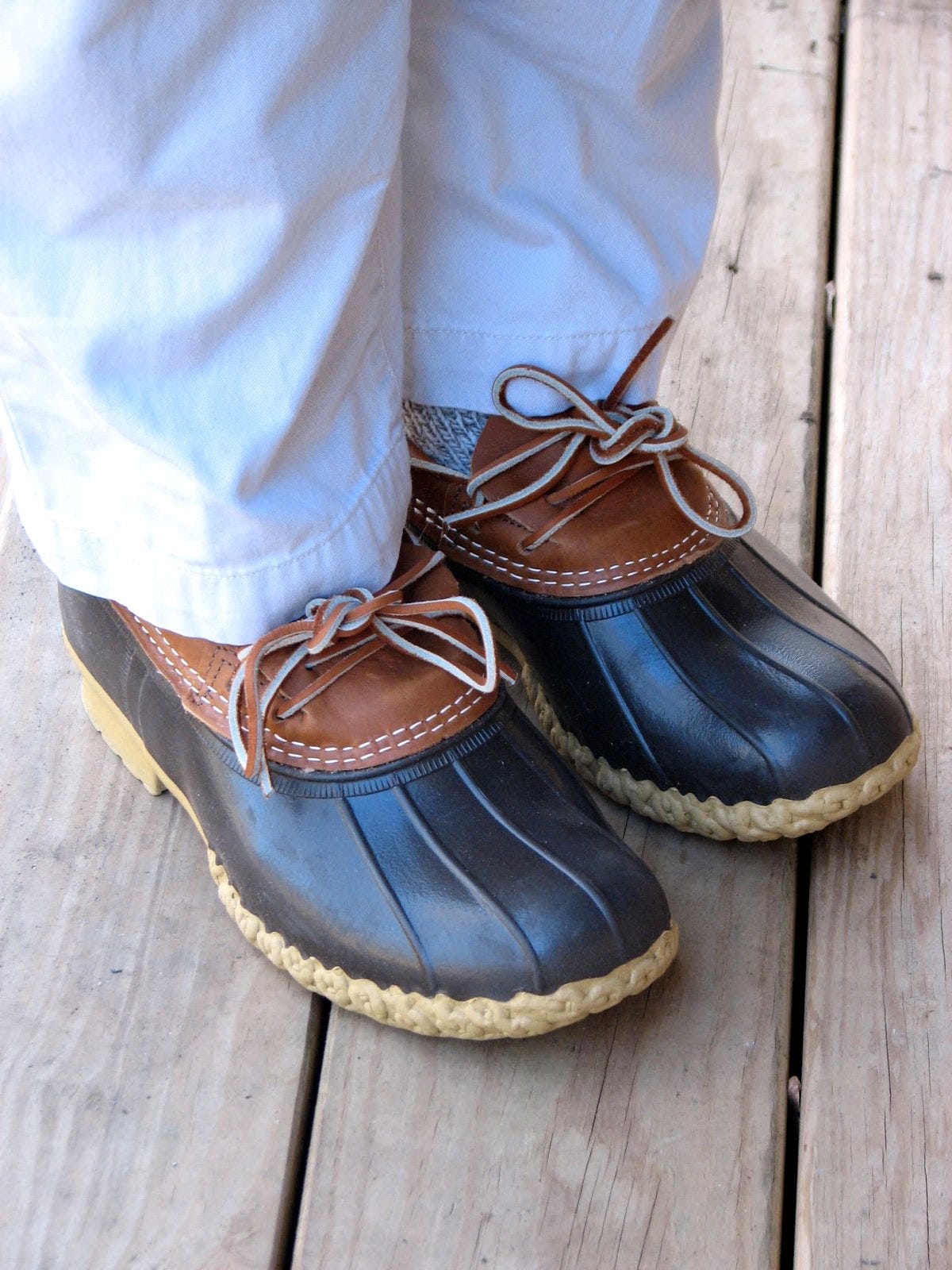L.L. Bean Rubber Boot Mocs L.L. Bean Rubber Boot Mocs