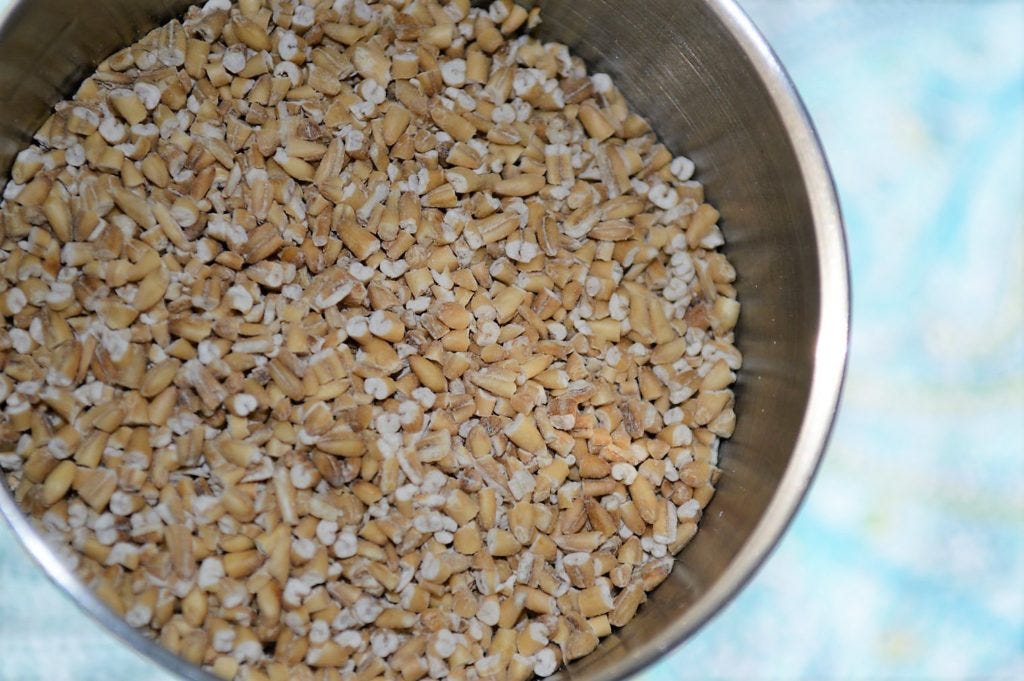 Steel cut oats
