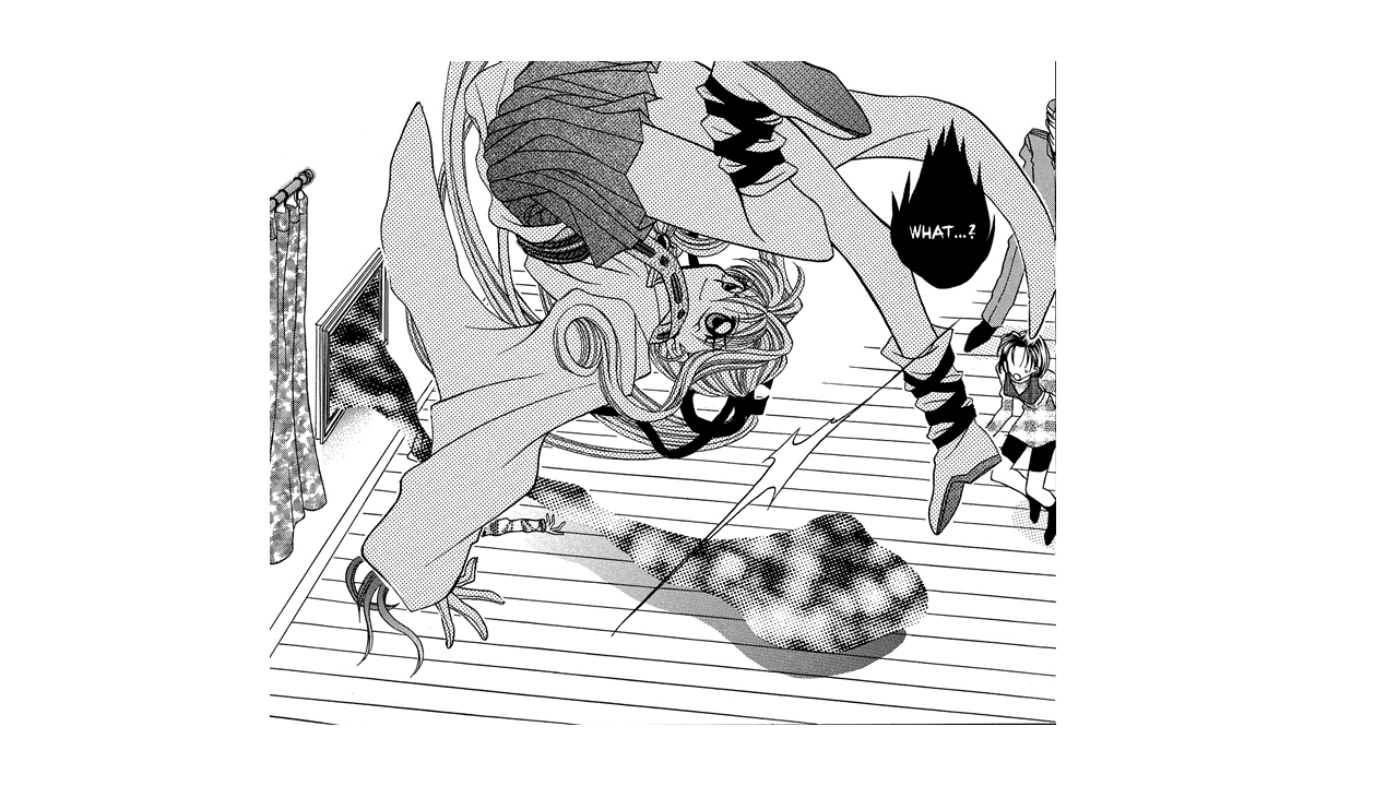 Panel from "Kamikaze Kaito Jeanne.