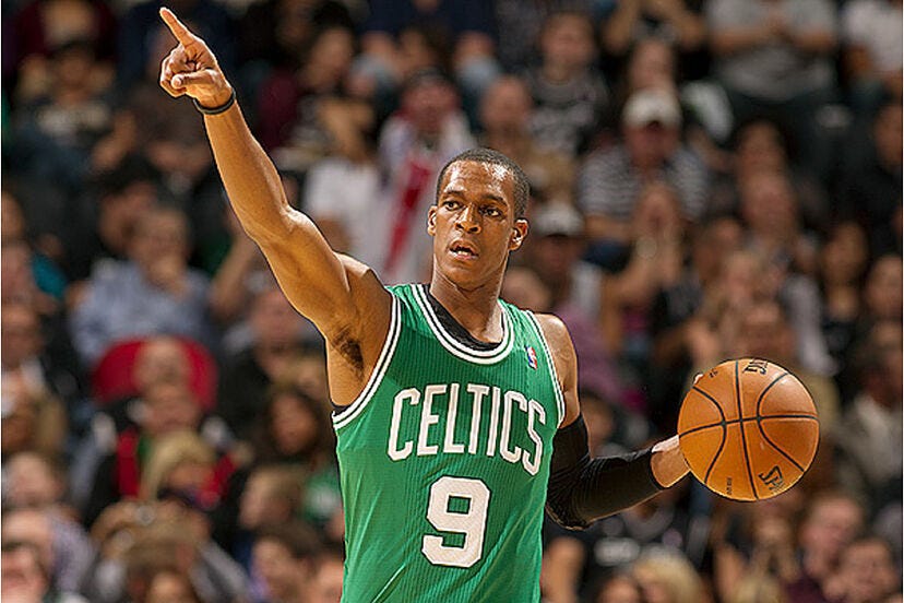 Rajon Rondo, the giant-handed point guard who won with the Celtics and  Lakers, retires | Marca