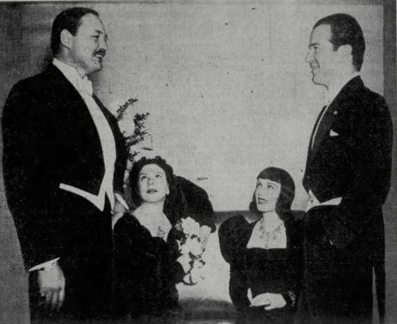 Emily Hall Tremaine and friends