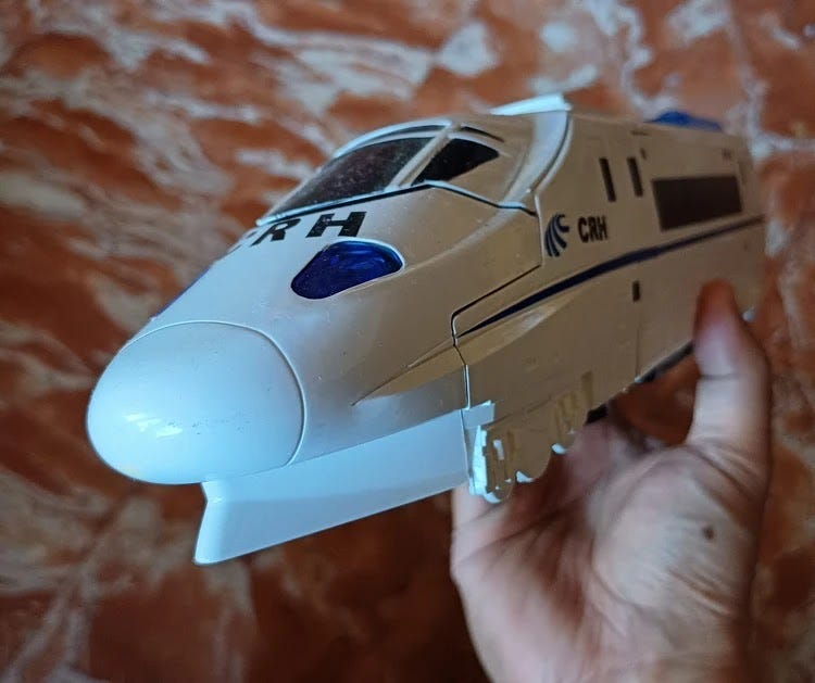 Toy train robot Toy train robot