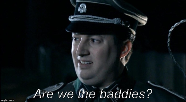 High Quality are we the baddies? Blank Meme Template