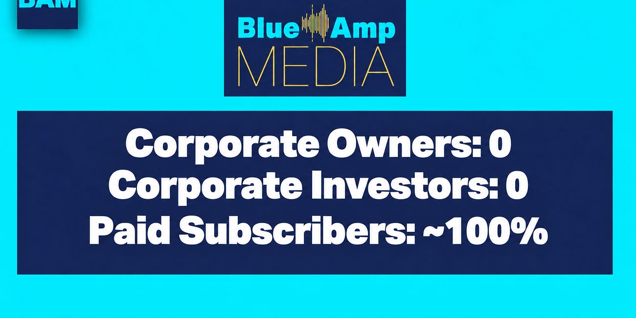 Who Funds Blue Amp Media? We’re Opening the Books.