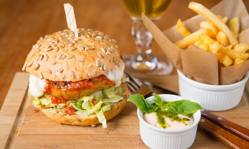 Cauliflower Burger