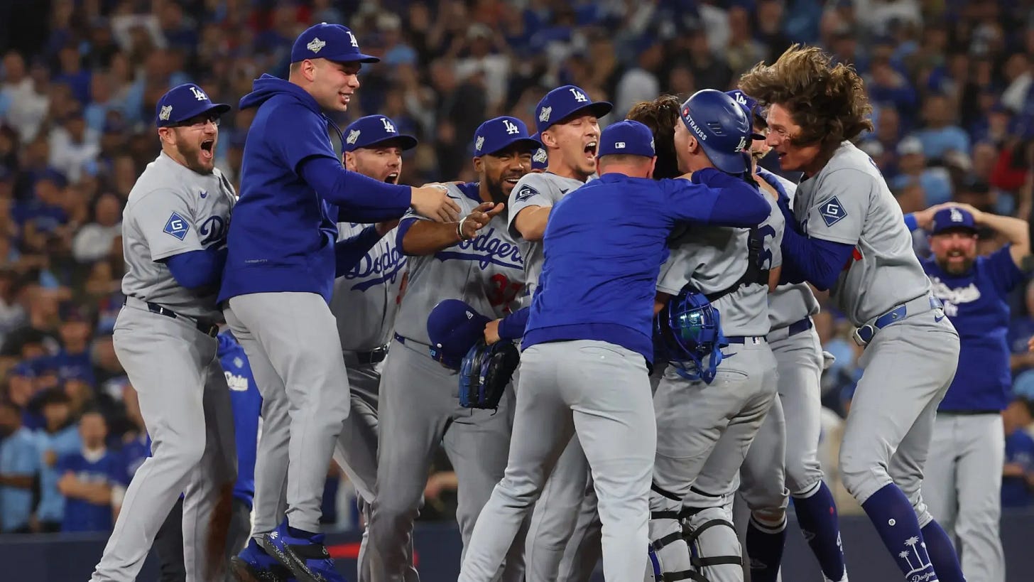 Dodgers y Blue Jays disputaron el séptimo juego de la Serie Mundial 2025. Foto: AFP Dodgers y Blue Jays disputaron el séptimo juego de la Serie Mundial 2025. Foto: AFP