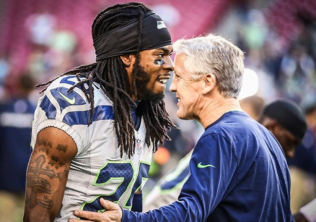 nothing to look at here peter carroll on richard sherman trade talk nothing to look at here peter carroll on richard sherman trade talk