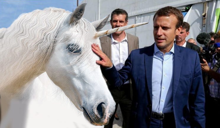 Start-up : le président Macron veut ses 25 licornes en 2025...