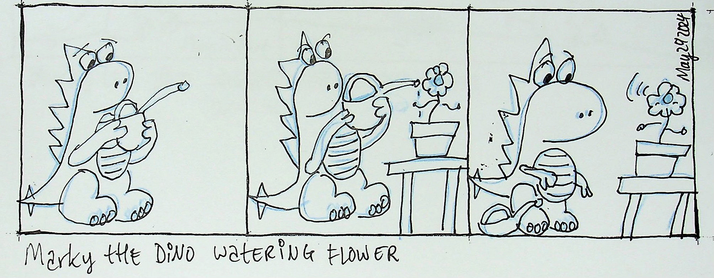 Watering Flower