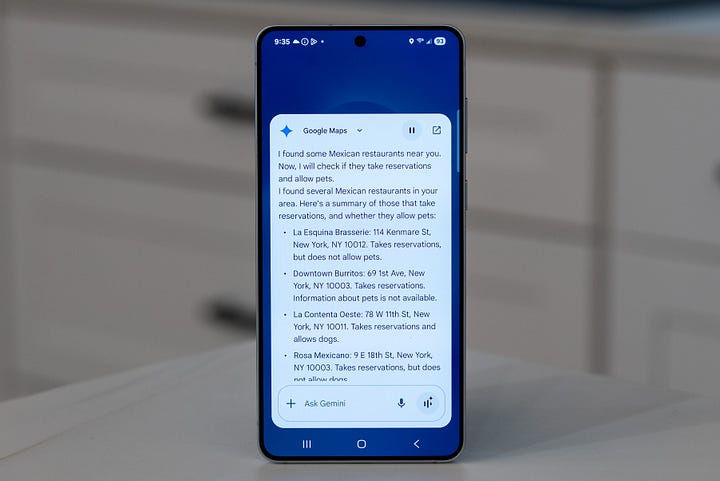 Samsung Galaxy S25 Edge AI software