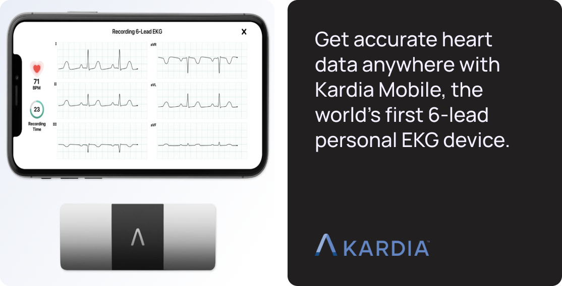 Kardia Mobile 6L description and logo