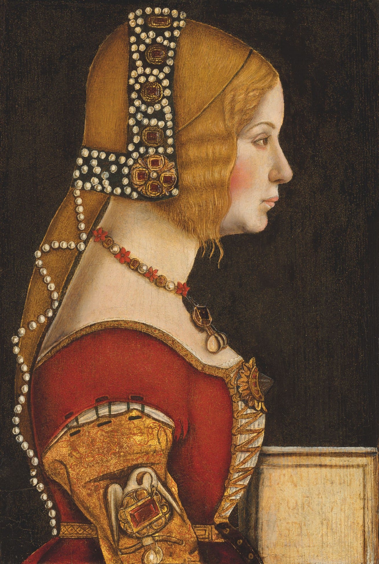 Renaissance portrait painting of Isabella of Aragon Renaissance portrait painting of Isabella of Aragon