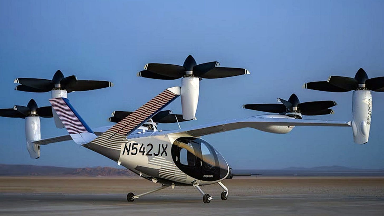 Joby Aviation expects first air taxi passengers in late 2025, early 2026 –  Monterey Herald