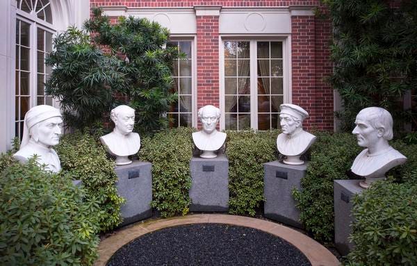 Inside Harlan Crow's 'Garden of Evil' and his collection from Washington to  Monet