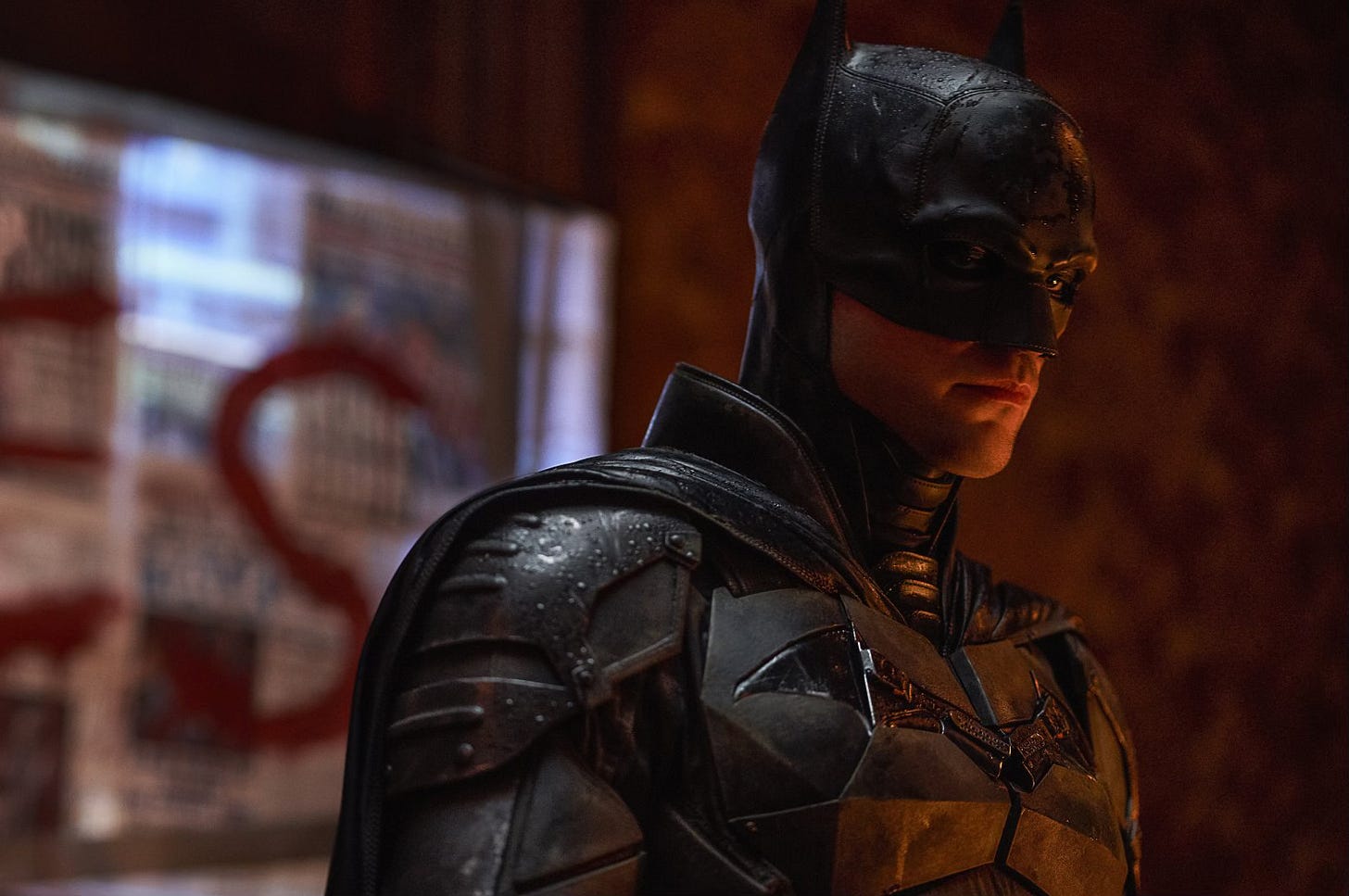 Robert Pattinson as Batman in The Batman 
