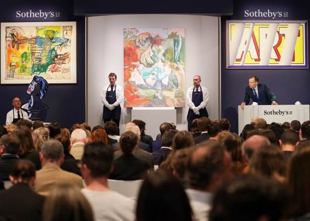 Basquiat Tops Sotheby’s $186.1 Million Contemporary Art Triple Header