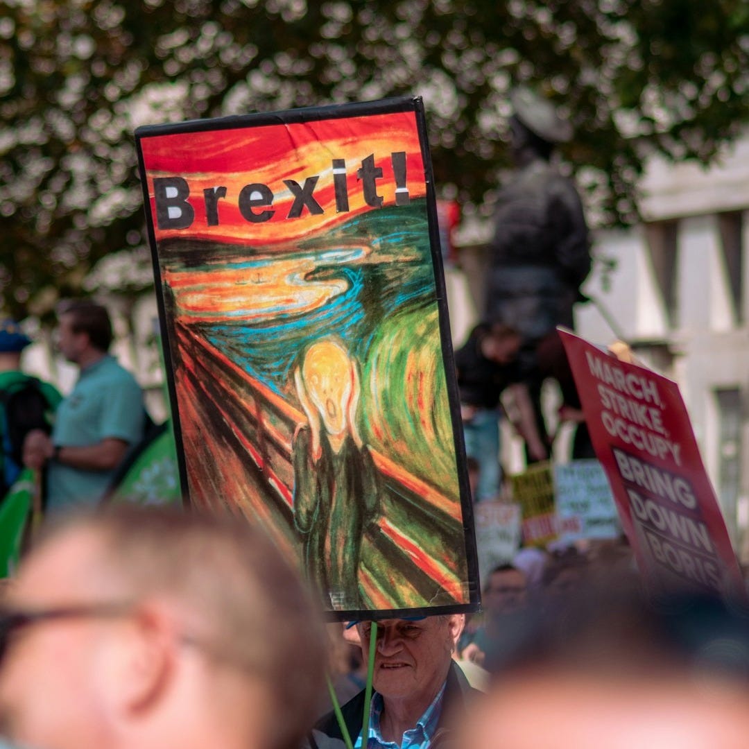 Brexit painting