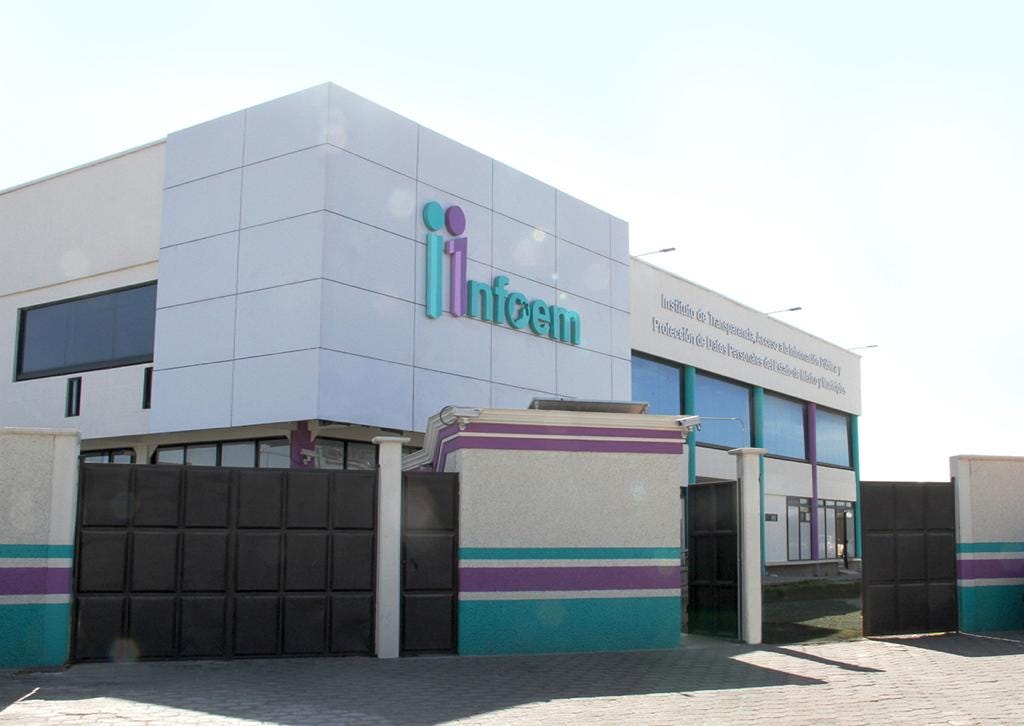 Instalaciones del instituto de protección de datos personales del Estado de México (Infoem).