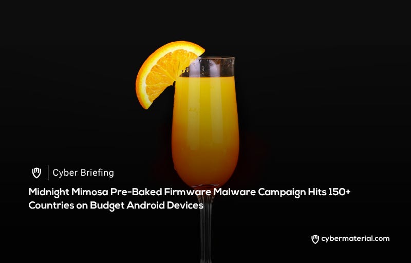 Midnight Mimosa Malware for Budget Android Devices