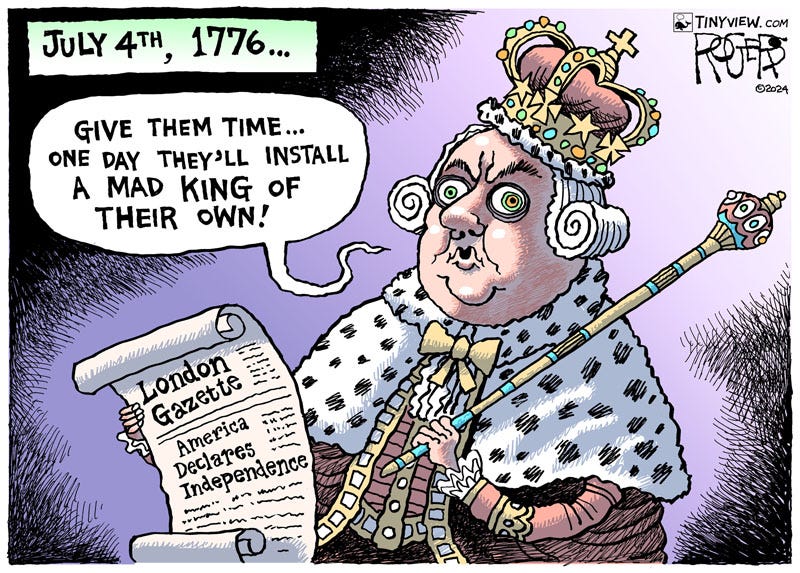 Rob Rogers | King George III Rob Rogers | King George III