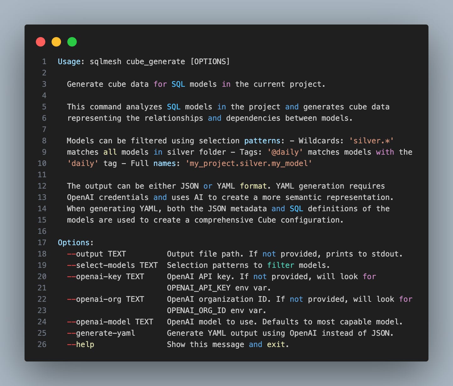 implementing a sqlmesh project. introduction in this... sqlmesh cube_generate build part 2