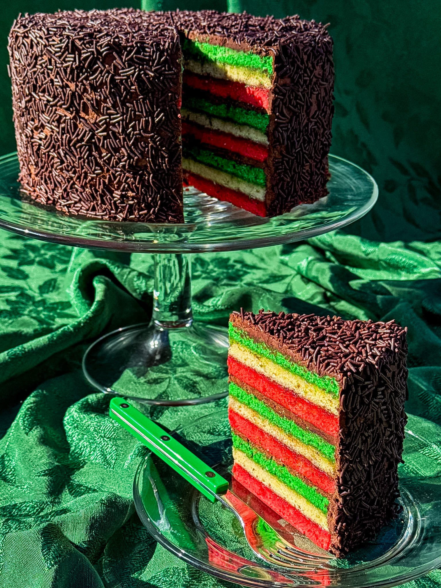 【KAIEDA】Flavors November Rainbow Cake RAINBOW COOKIE CAKE - by ian akerlind - sweet teeth