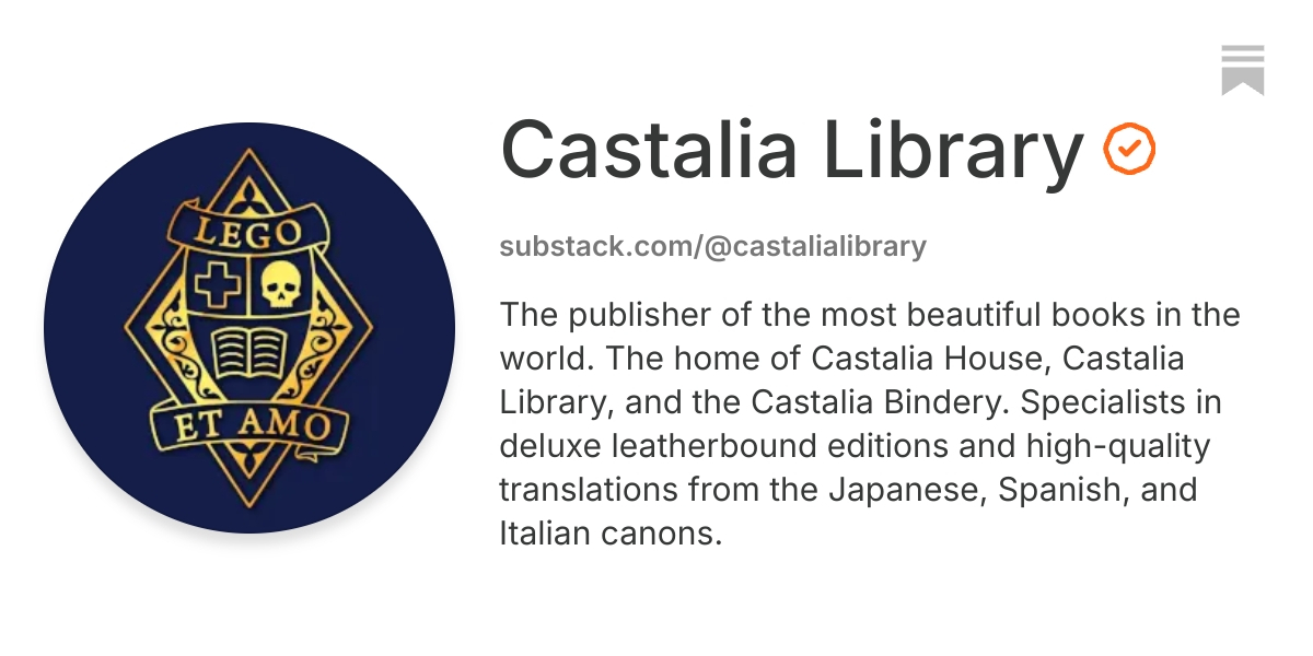 Castalia | Substack