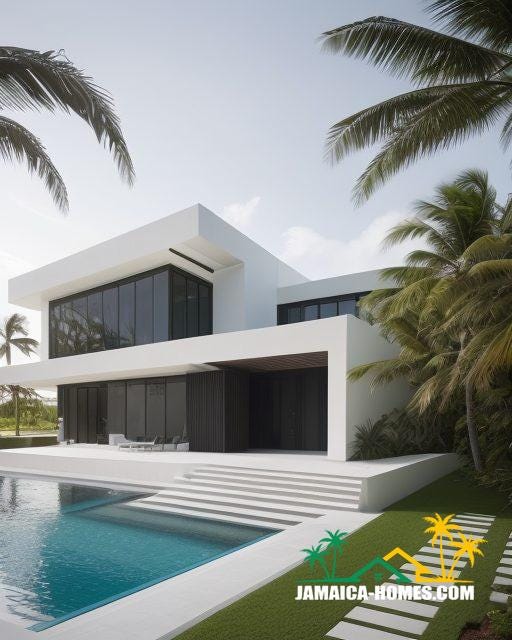 Church with Caribbean Flair_ A striking modern church on Jamaica’s north coast, combining ultra-modern architecture with traditional Caribbean elements. The design features large open spaces, high ceilings, and a breezy outdoors
